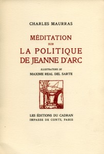 Méd. sur la pol. de Jeanne d'Arc, 1 - Maxime Real del Sarte