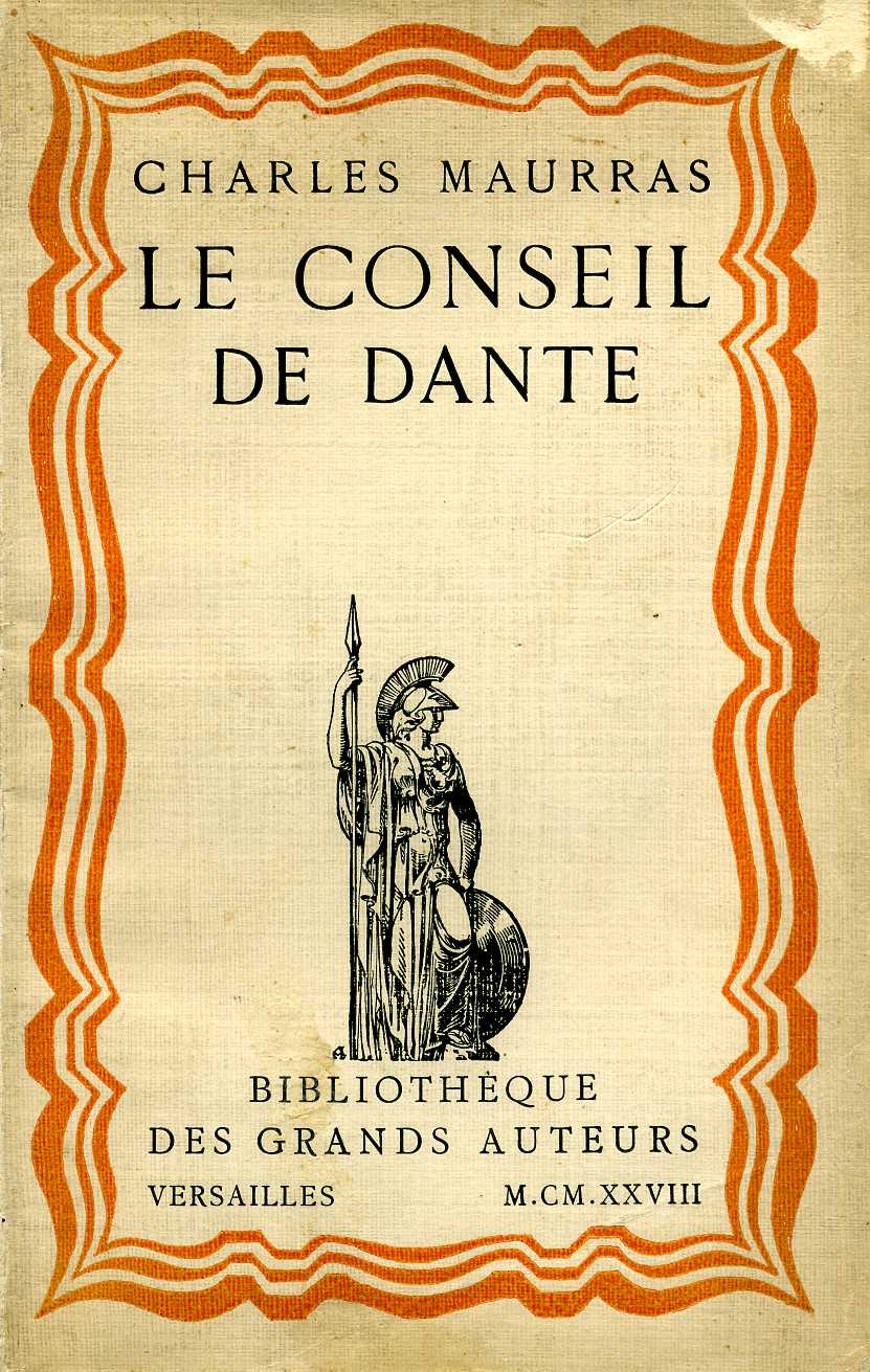 Conseil de Dante - couverture Conseil de Dante - couverture
