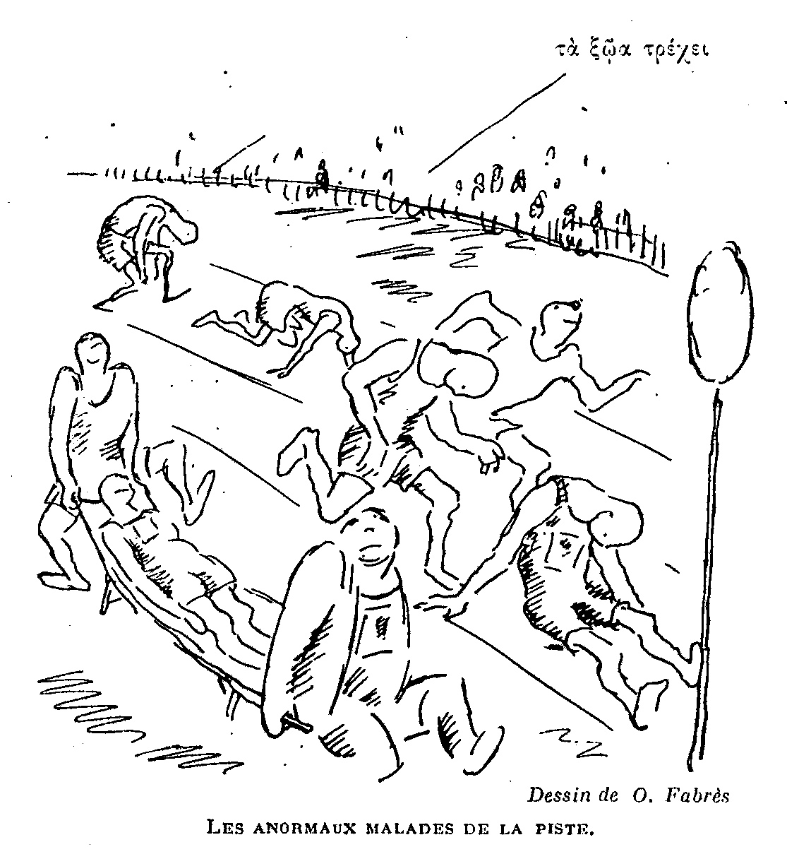 les anormaux malades de la piste