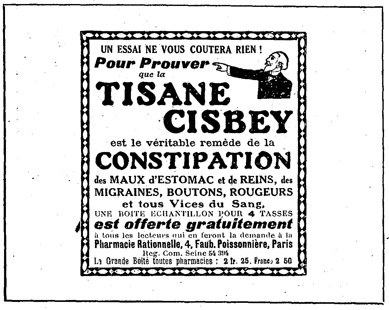 la tisane des républicains convaincus ! tisane pour militant sarkozyste