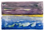 « Ports, pêcheurs, voiles roses ou blanches vivent agités comme nous d’un feu d’inquiétude infini… »