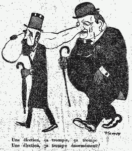 Caricature de Churchill AF 1er nov. 1924 Caricature de Churchill AF 1er nov. 1924