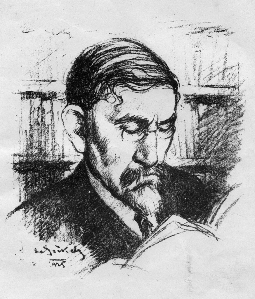 Portrait de Maurras en 1925