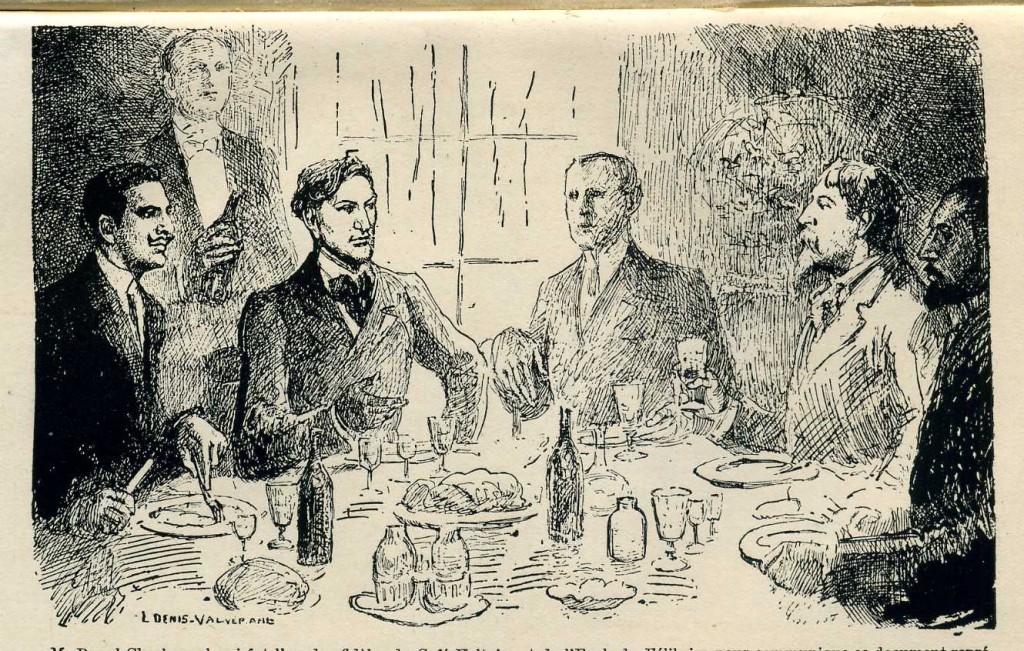 Maurras à 20 ans au cours d’un dîner chez Lionel des Rieux